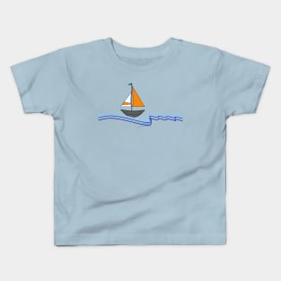 Sail Away Sailor Kids T-Shirt